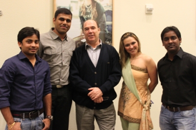 Sirakov with Students